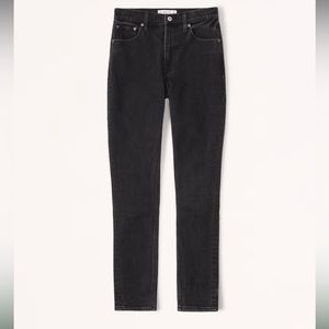 Abercrombie & Fitch Simone high rise jean legging - black